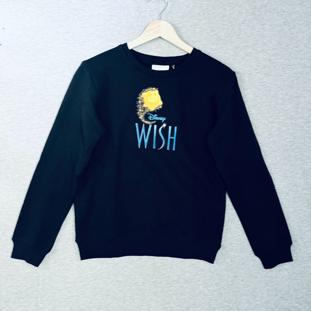 Disney Wish 2023 Promo‎ Kids Crewneck Sweatshirt Navy Blue EU 140/US 10